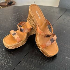 Brown wedges Woman’s shoes